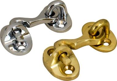 Seadog - DOOR HOOK Sand Cast Brass or Chrome Plated Brass 222051-1