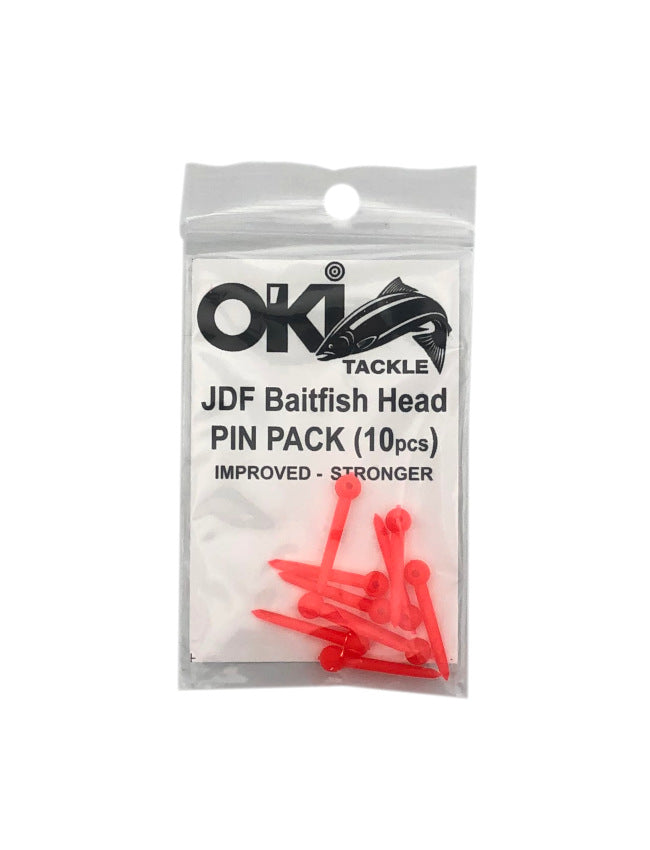 Oki JDL Baitfish Head Pin 10 Pack JDF69001.6
