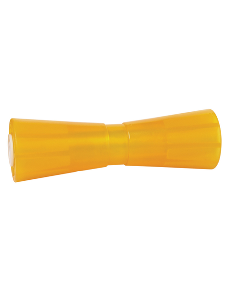 Tie Down Poly Vinyl Keel Rollers Amber - 5" Keel Roller Amber
