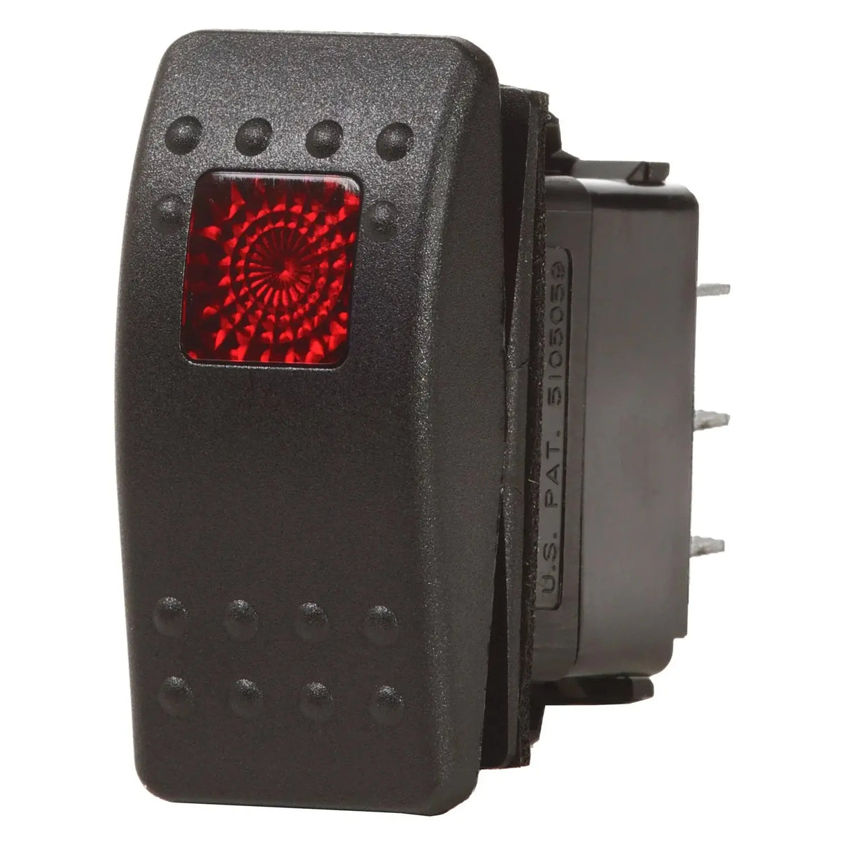 Blue Sea 7943 Contura II Switch SPDT Black - ON-OFF-(ON) Blue Sea Systems