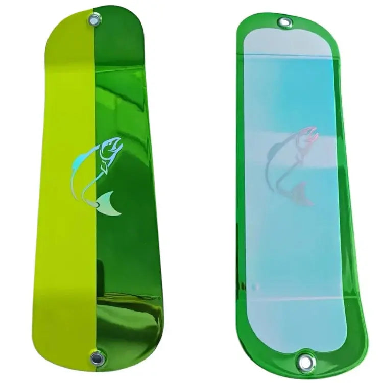 Westcoast Fishing Tackle Electro Mirror Flasher - Lemon Twist Westcoast Fishing Tackle