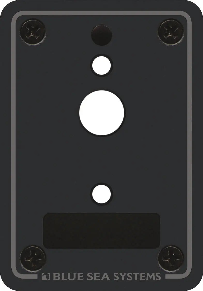 Blue Sea Systems Circuit Breaker Panel Accessories – Mounting Panel & Plug Blue Sea Systems