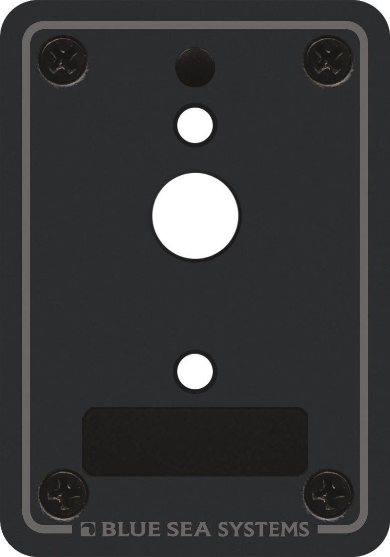 Blue Sea Systems Circuit Breaker Panel Accessories – Mounting Panel & Plug