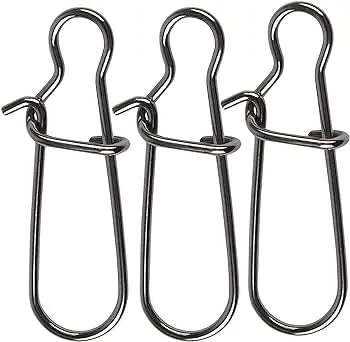 Angler F116 Duo Lock Snap - Nickel 10pk Angler Tackle