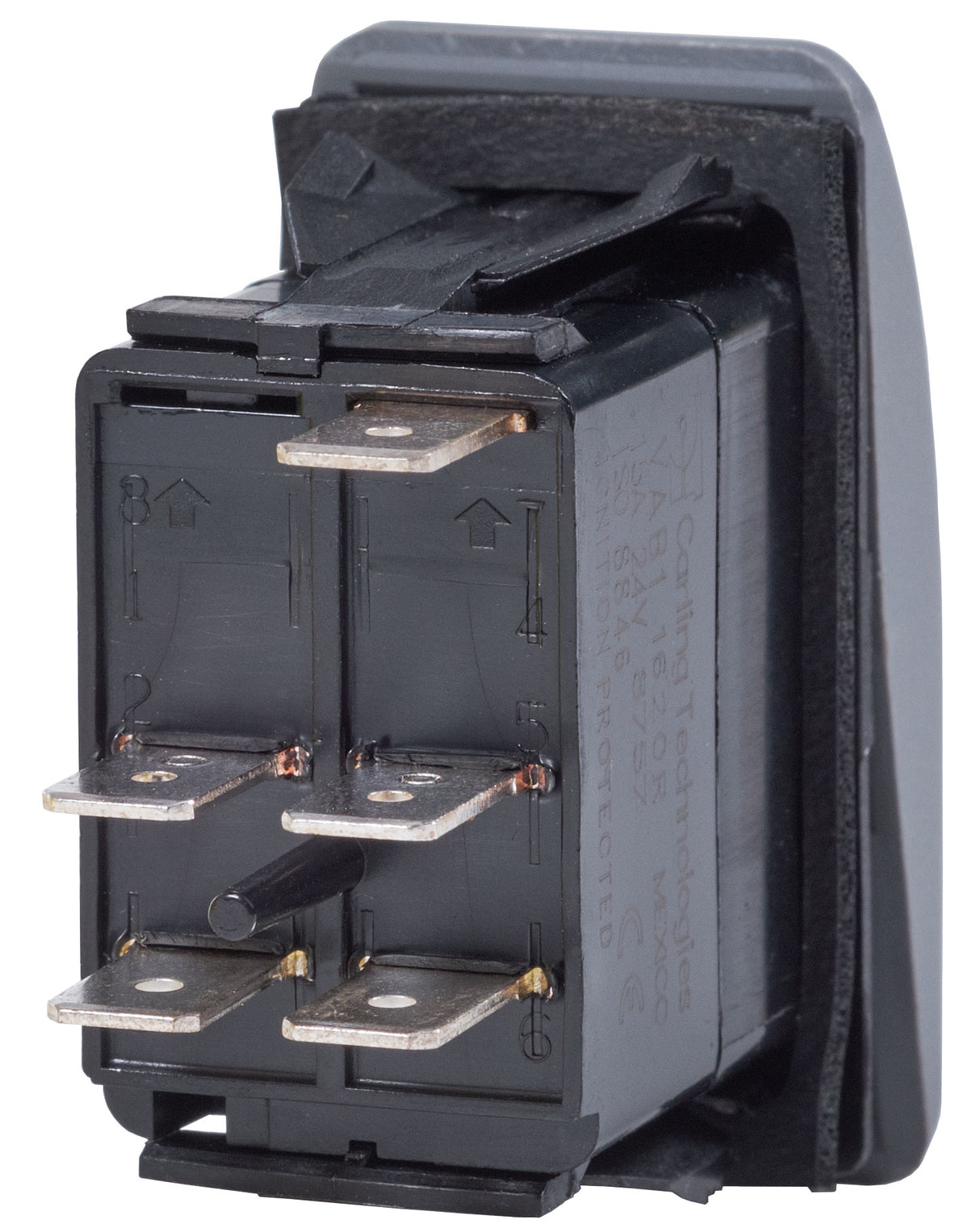 Blue Sea Contura Switch DPST Gray - OFF-ON 8218