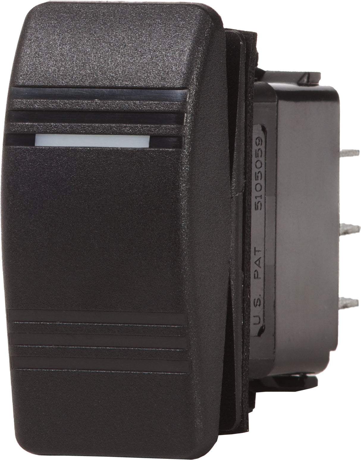 Blue Sea Contura Switch SPST Black - OFF-ON 8282