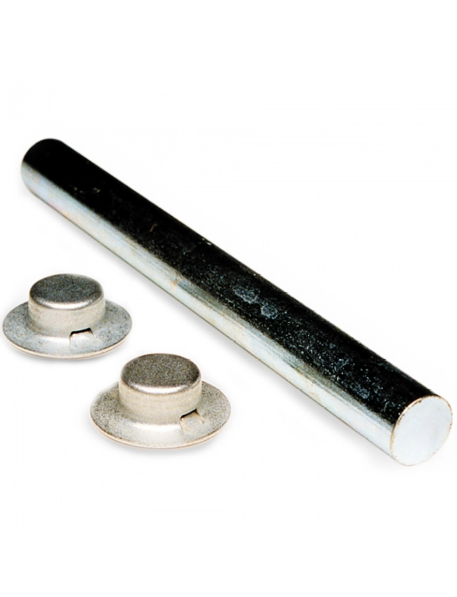 Tie Down Roller Shaft & Pal Nuts - 5/8" X 9 1/4"