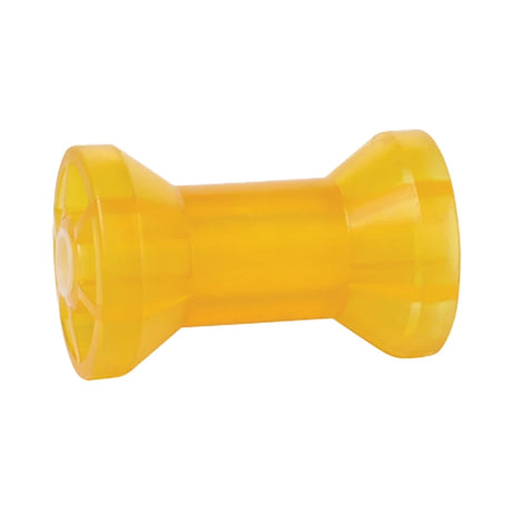 Tie Down 5" Amber PVC Spool Type Keel Roller 5/8 In. Shaft 86283