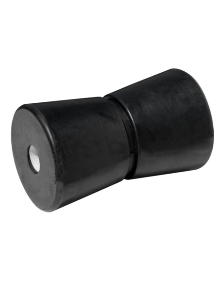 Tie Down Rubber Center Guided Keel Roller for 5/8 Black