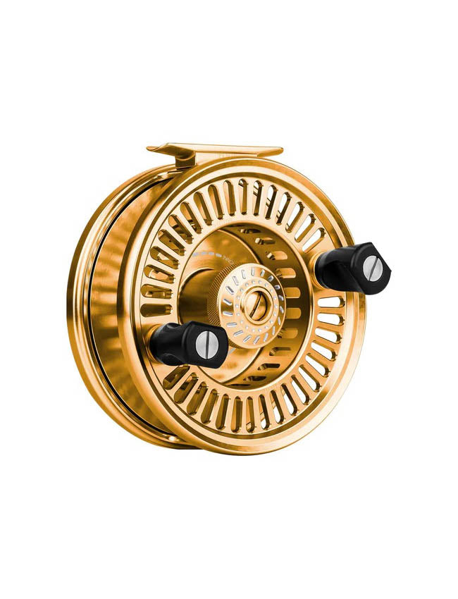 Amundson Trend X5 Mooching Reel TMX5GUNPAD - Gunsmoke w/ Paddle Handle - 30lb Mono Hi-Vis with Backing