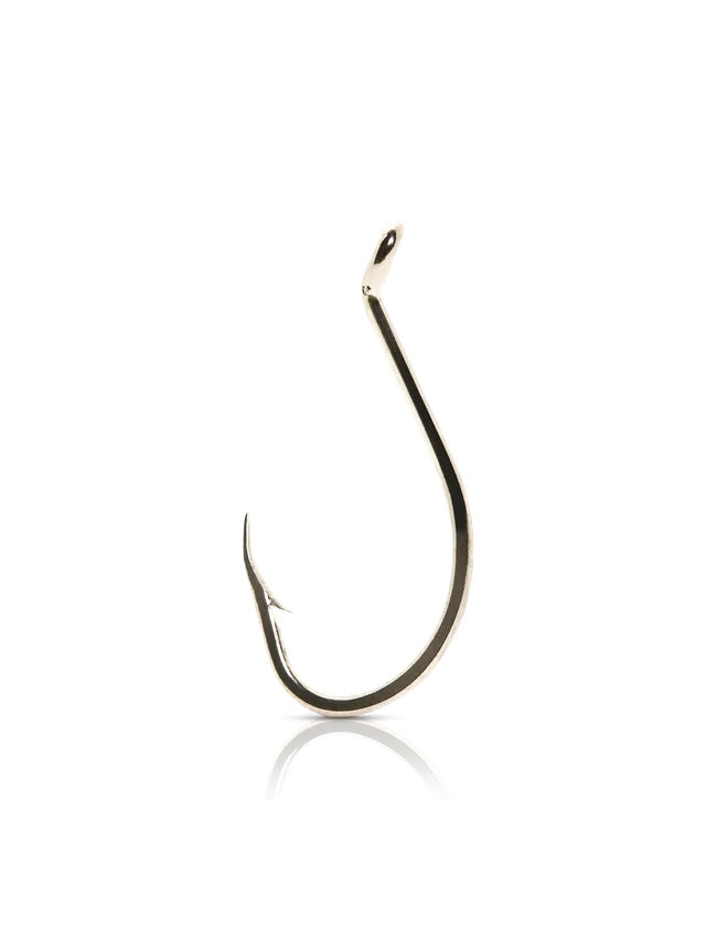 Mustad Octopus Hook 1X Strong - Nickel - 1/0 - 6PK