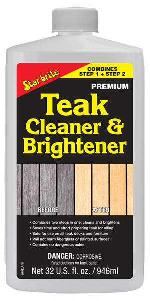 Starbrite 94932 One Step Teak Cleaner & Brightener 94932C