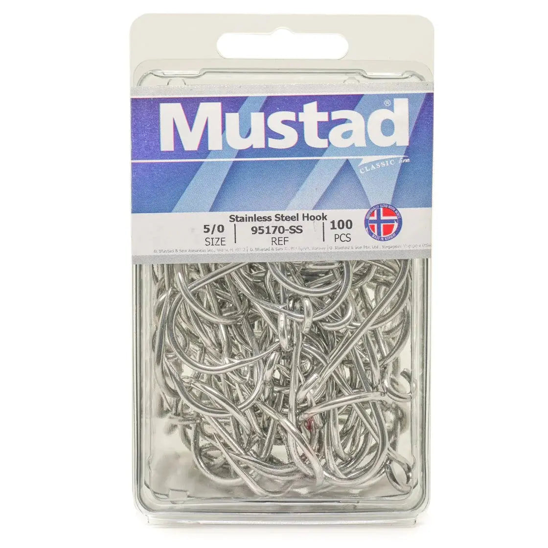 Mustad Siwash SS Hooks - Box of 100 The Harbour Chandler