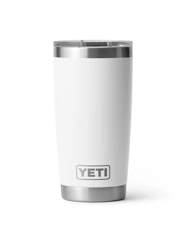 YETI Rambler 20oz Tumbler with Magslider Lid – 70000000071 - White