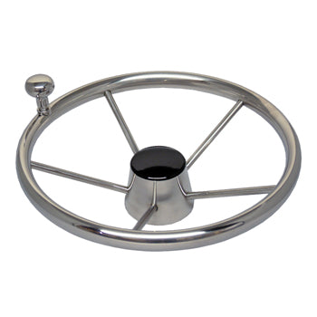 Steering Wheel w/ Spinner 73062-02 - 13-1/2"