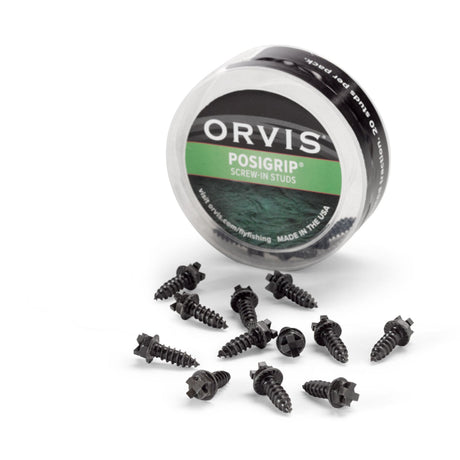 Orvis PosiGrip Screw-In Studs - Black