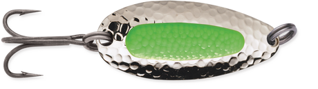BLUE FOX PIXEE SPOON 01-20-004IC - Nickel Plated/Green Insert - 2