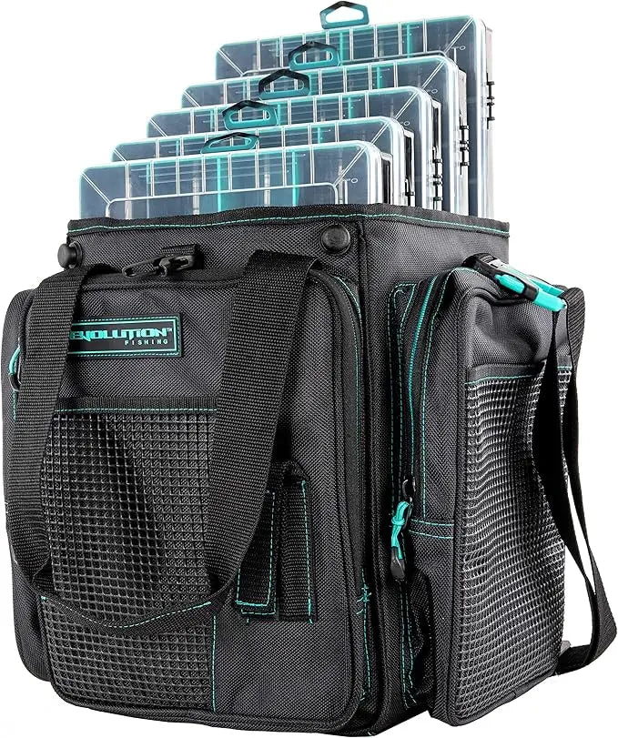 Evolution Vertical 3700 Drift Series Topless Tackle Bag Evolution Outdoor