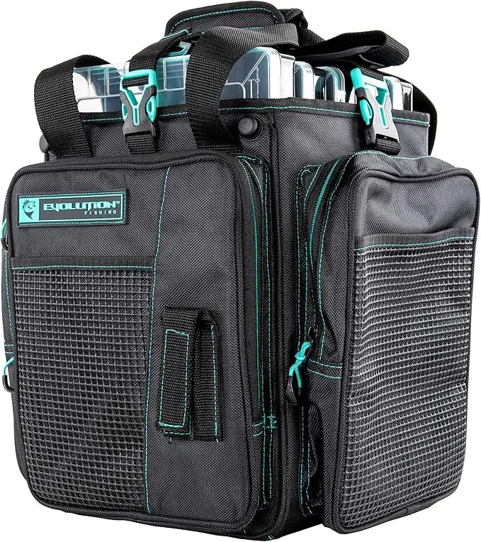 Evolution Vertical 3700 Drift Series Topless Tackle Bag Evolution Outdoor
