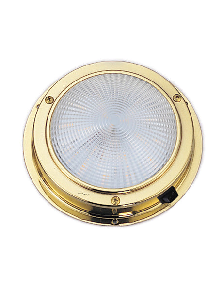 Victory Brass Dome Light 4" LED AA00541BLED