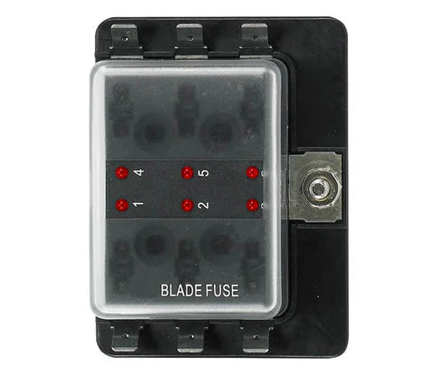Blade Fuse Block 6 Gang AA11514-06