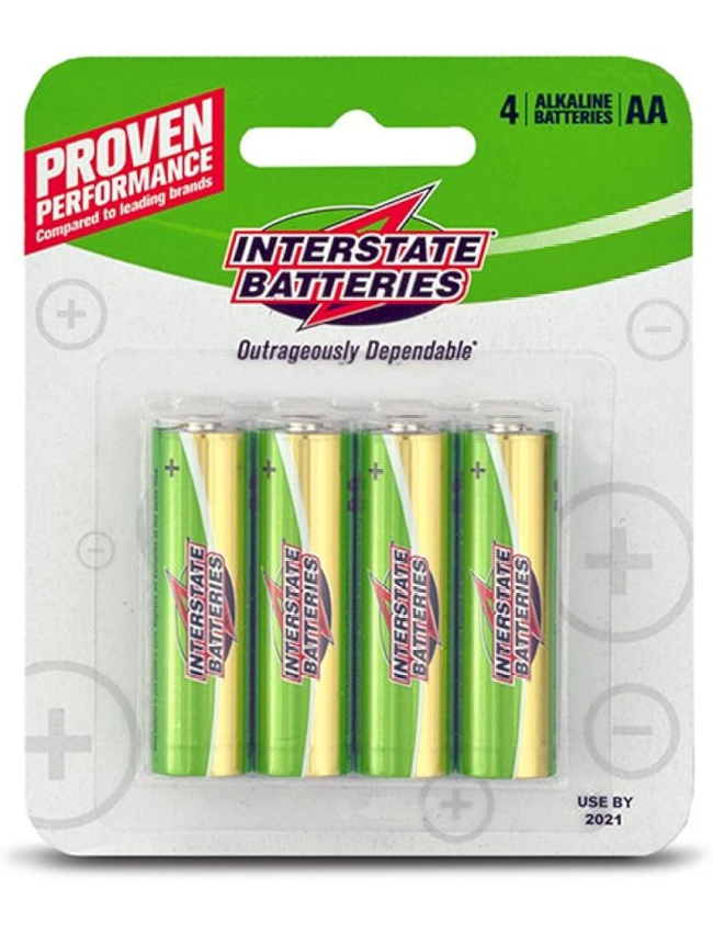 Interstate AA Battery 4 pack