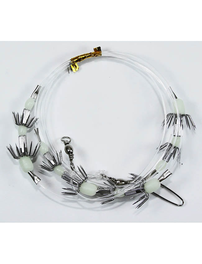 Ahi 8 Hook Squid Gangion Chains