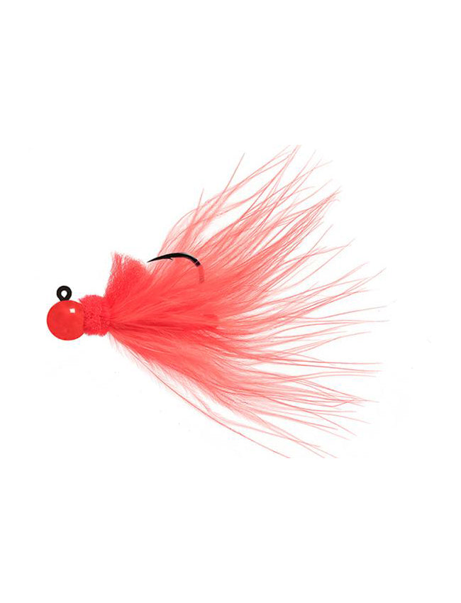 Hawken Aerojig Marabou Jig - 1/8 oz Flame #109 AJM18109