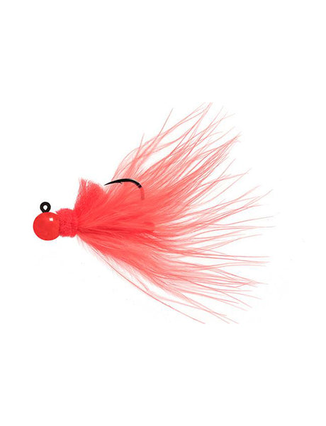 Hawken Aerojig Marabou Jig - 1/8 oz Flame #109 AJM18109