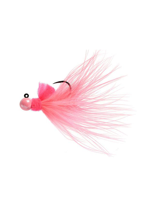 Hawken Aerojig Marabou Jig - 1/8 oz Cerise & Pink #133 AJM18133