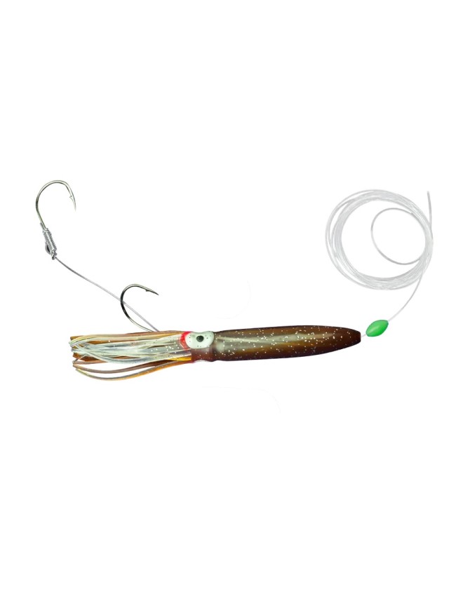 Amundson Rigged Kajiki Squid Lures FTTA36-4.5#10 - The Turd