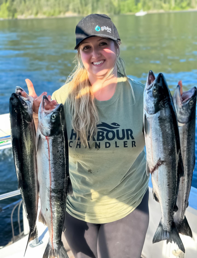 Harbour Chandler Tee - Baby Blue - L