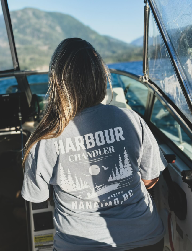 Harbour Chandler Tee - Baby Blue - XL