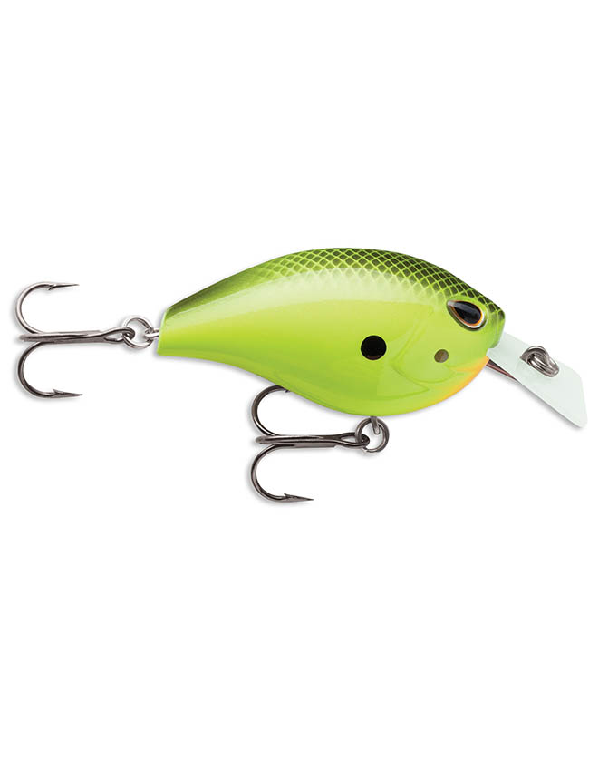 Arashi Silent Square #3 - Black Chartreuse Shad