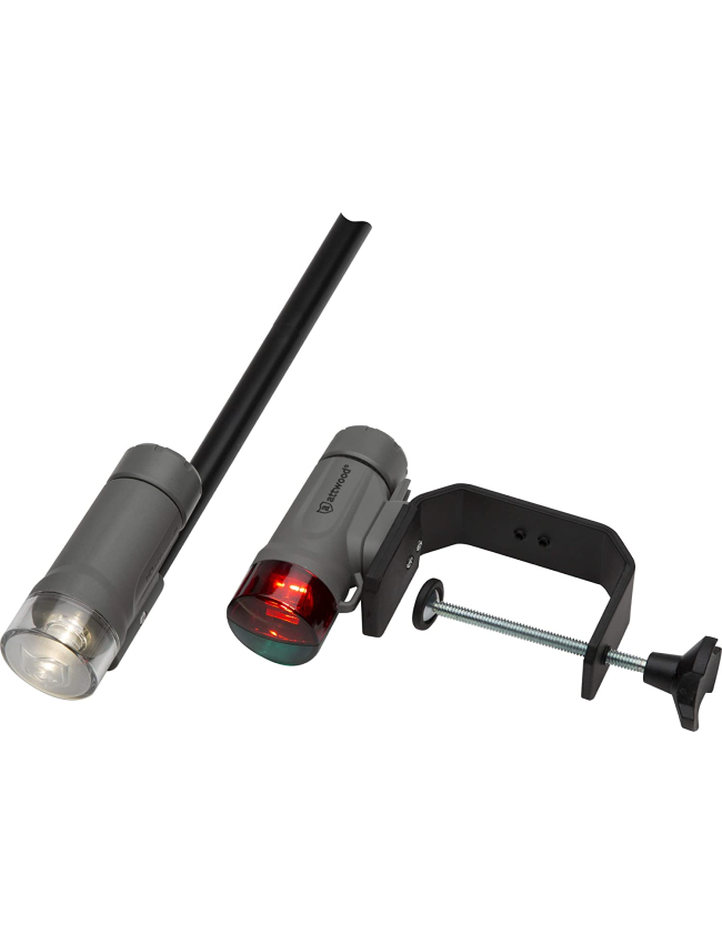 Attwood Water-Resistant Portable Clamp-On LED Light Kit 14190-7