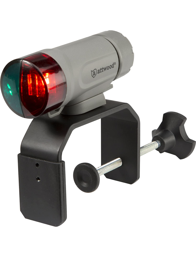 Attwood Water-Resistant Portable Clamp-On LED Light Kit 14190-7