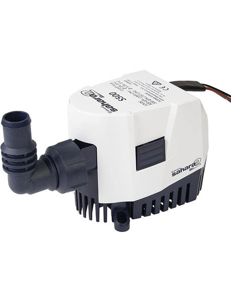 Attwood 5505-7 Sahara MK2 500 GPH 12-Volt Automatic Bilge Pump 5505-7