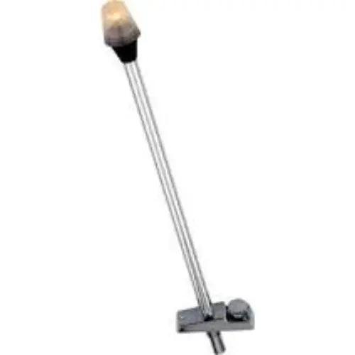 Attwood All Around Pole Light with angled zamak base 7100A7 - Pole length 24 in
