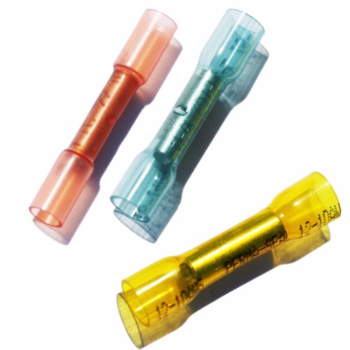 Vertex Adhesive Lined Heat Shrink Electrical Connectors - Step Down - Blue 16-14 AWG to 18-22 AWG