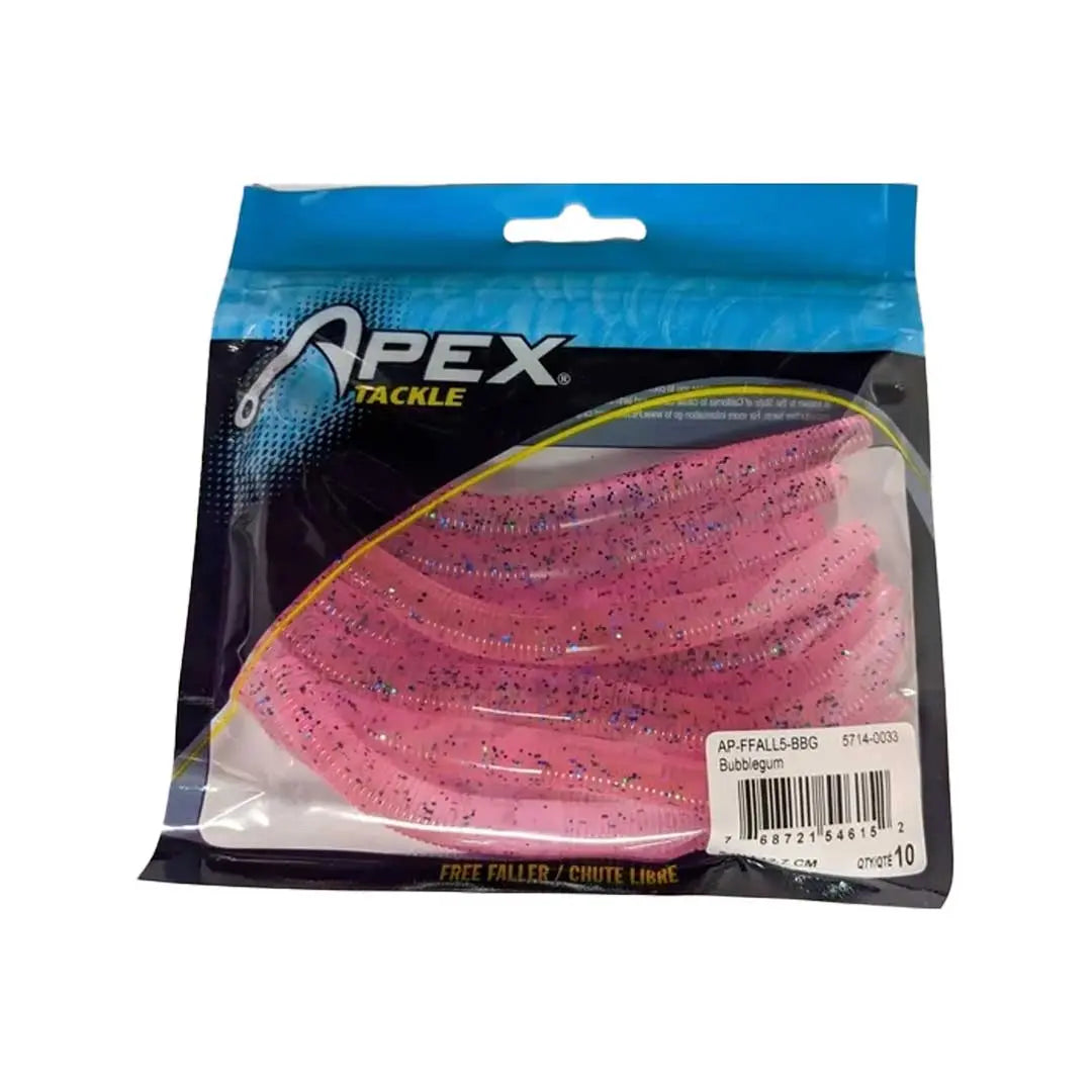 Apex Free Faller 5" 10pk - Bubblegum Apex