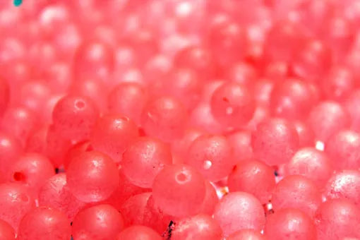 Great Lakes Steelhead Trick Em Beads - Atomic Red - 12mm - 9pk