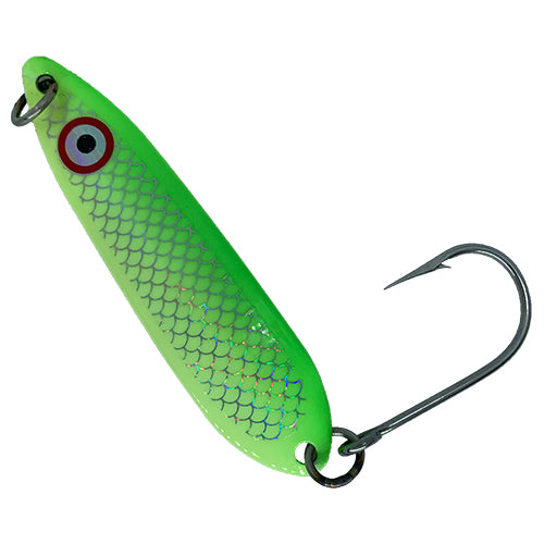 Lighthouse Lure Big Eye Spoon - Avocado Dream - 3.5"
