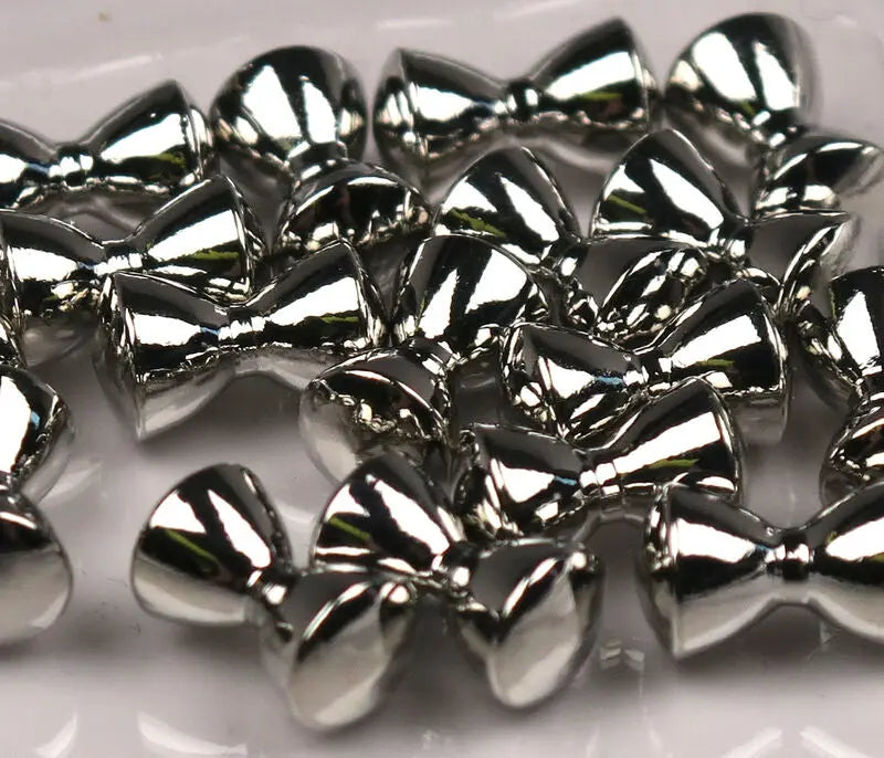 Hareline Brass Eyes #261 - Nickel | Harbour Chandler