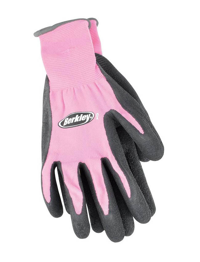 Berkley Coated Grip Gloves - Pink