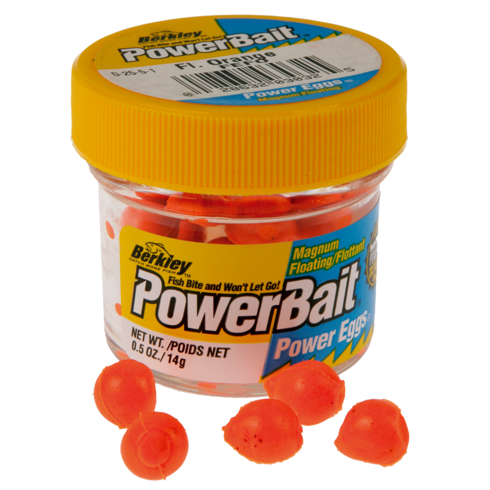 Berkley Powerbait Eggs Magnum Floating - Fluorescent Orange