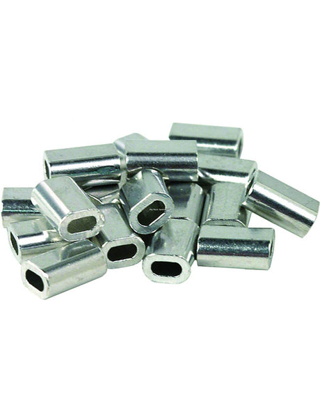 Billfisher Aluminum Sleeves - 50-60lb (25 pack) 8