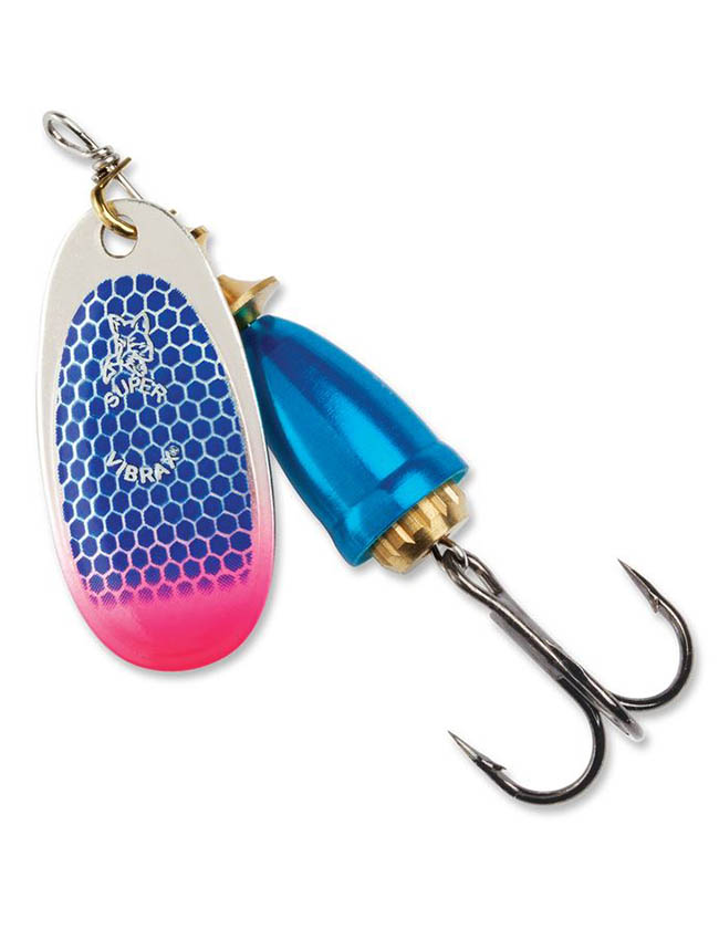 Blue Fox Vibrax Mid Depth - Blue Scale Pink Tip UV 60-30-318IC - #3