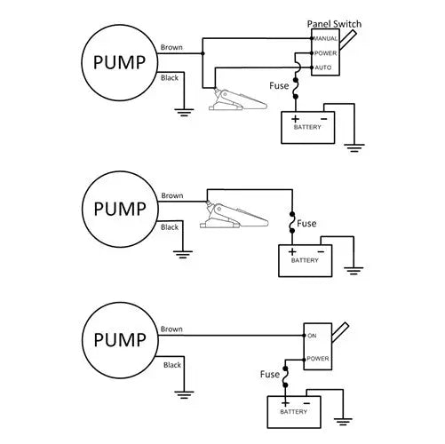 Rule Non-Automatic Bilge Pumps - 360 GPH