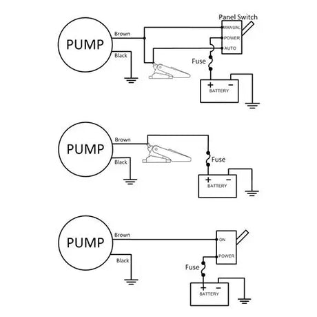 Rule Non-Automatic Bilge Pumps - 360 GPH