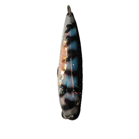 Silver Horde Kingfisher Spoon - Silver Knight Super Pearl UV Black Lightening 4143-111-815 - 4" Spoon